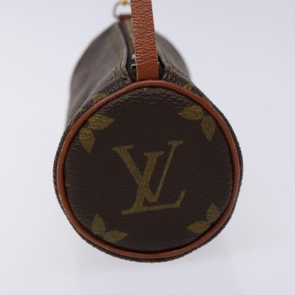 LOUIS VUITTON Monogram Papillon Pouch LV Auth - Picture 4 of 16